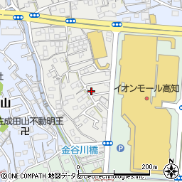 高知県高知市前里335-32周辺の地図