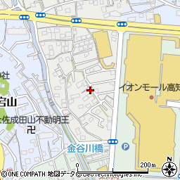 高知県高知市前里346-12周辺の地図