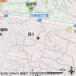 ボヌール桜坂１周辺の地図