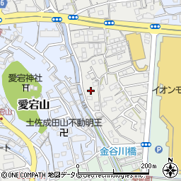 高知県高知市前里24周辺の地図