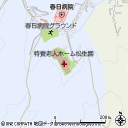 松生園周辺の地図