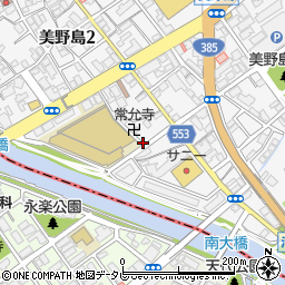 株式会社岩永組福岡営業所周辺の地図