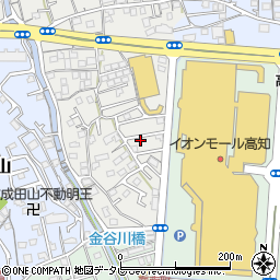 高知県高知市前里335-27周辺の地図