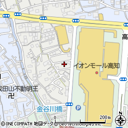 高知県高知市前里335-29周辺の地図