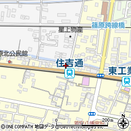 高知県南国市篠原1325-1周辺の地図