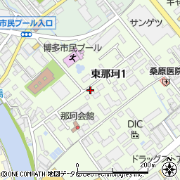 〒812-0892 福岡県福岡市博多区東那珂の地図