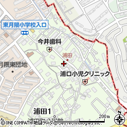 ＳＮＣ　福岡営業所周辺の地図