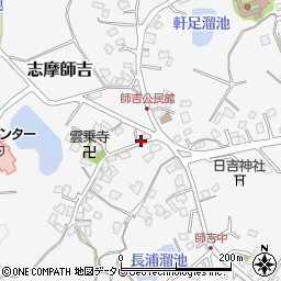 福岡県糸島市志摩師吉1302周辺の地図