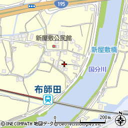 高知県高知市布師田2302周辺の地図