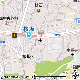 ウィステリア桜坂ヒルズ周辺の地図