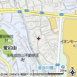 高知県高知市前里341-7周辺の地図