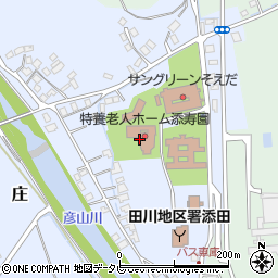 特養老人ホーム添寿園周辺の地図