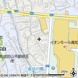 高知県高知市前里335-17周辺の地図