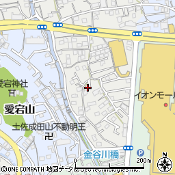 高知県高知市前里341-8周辺の地図