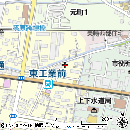 高知県南国市篠原1833-10周辺の地図