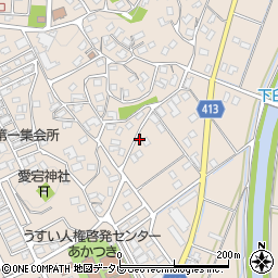 福岡県嘉麻市下臼井995周辺の地図