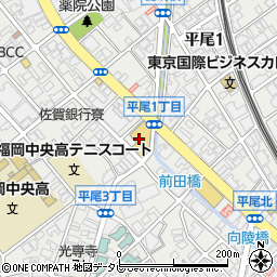 ヤナセ　福岡支店サービス課周辺の地図