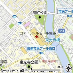 西松屋コマーシャルモール博多店周辺の地図