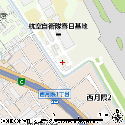 福岡県福岡市博多区下月隈1376周辺の地図