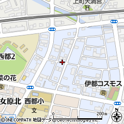 福岡県福岡市西区西都周辺の地図