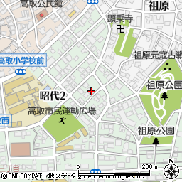 吉岡ハイツ周辺の地図