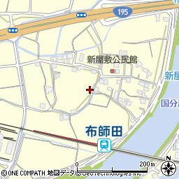 高知県高知市布師田2285周辺の地図