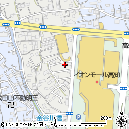 高知県高知市前里335-13周辺の地図
