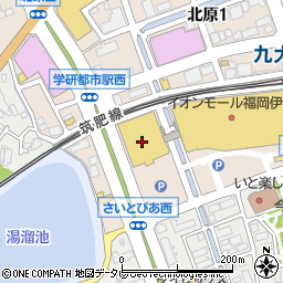 サイゼリヤ イオンモール福岡伊都店周辺の地図