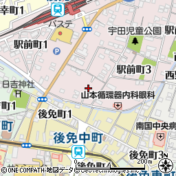 高知県南国市駅前町2丁目7周辺の地図