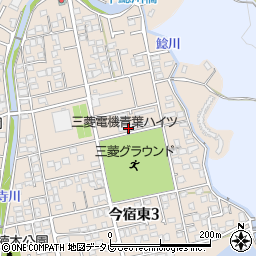 三菱電機株式会社　青葉ハイツ周辺の地図