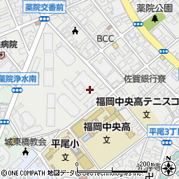 グランガーデン福岡浄水周辺の地図