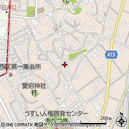 福岡県嘉麻市下臼井1890周辺の地図