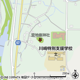 宮地嶽神社周辺の地図