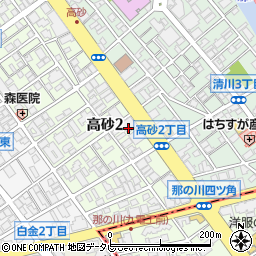 オヌキ高砂ビル周辺の地図