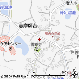 福岡県糸島市志摩師吉1295-2周辺の地図