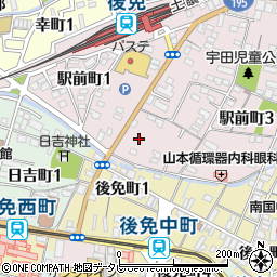 高知県南国市駅前町2丁目1周辺の地図