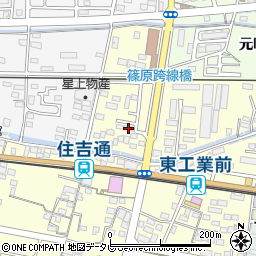 高知県南国市篠原1908-1周辺の地図