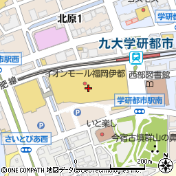 グリーンボックス　福岡伊都店周辺の地図