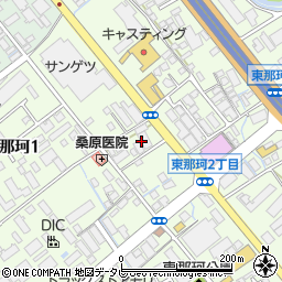 株式会社日伝　九州支店周辺の地図