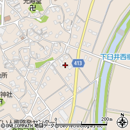 福岡県嘉麻市下臼井992-4周辺の地図
