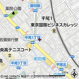クリニックホームドクターズ福岡周辺の地図