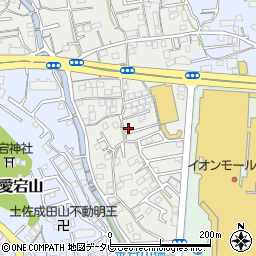 高知県高知市前里320周辺の地図