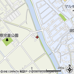 吉原橋周辺の地図