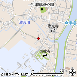 大分県中津市今津592-5周辺の地図