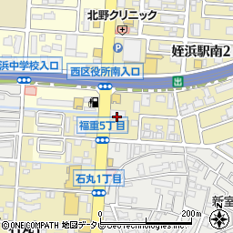 ジーユー姪浜店周辺の地図