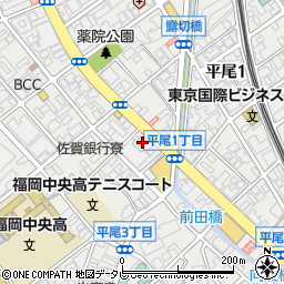 ａｐｏｌｌｏｓｔａｔｉｏｎ薬院ＳＳ周辺の地図