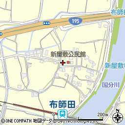 高知県高知市布師田2123周辺の地図