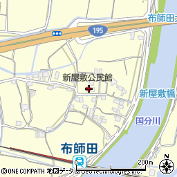 高知県高知市布師田2122周辺の地図