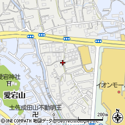 高知県高知市前里43周辺の地図