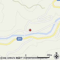 愛媛県喜多郡内子町上川3488周辺の地図
